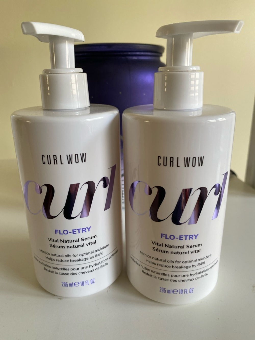 Curl Wow Flo-Etry Vital Natural Serum - Full size 10 oz